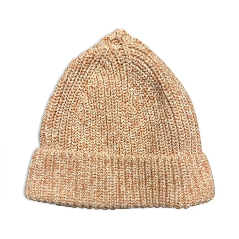 100% Cotton Baby Girl Knit Beanie Hat Size 6-12 Months